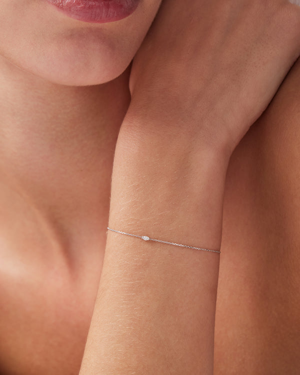 sarah & sebastian Marquise Diamond Soldered Chain