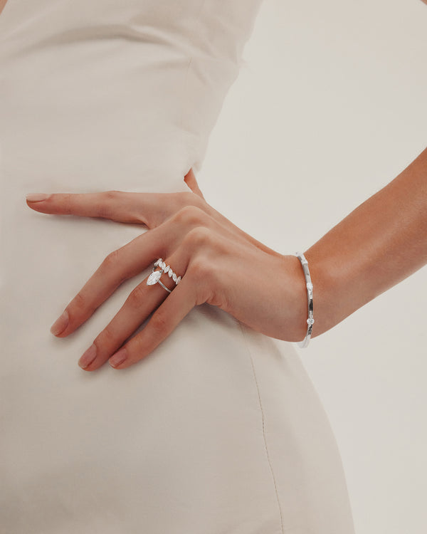 Sarah & Sebastian Marquise Engagement Ring