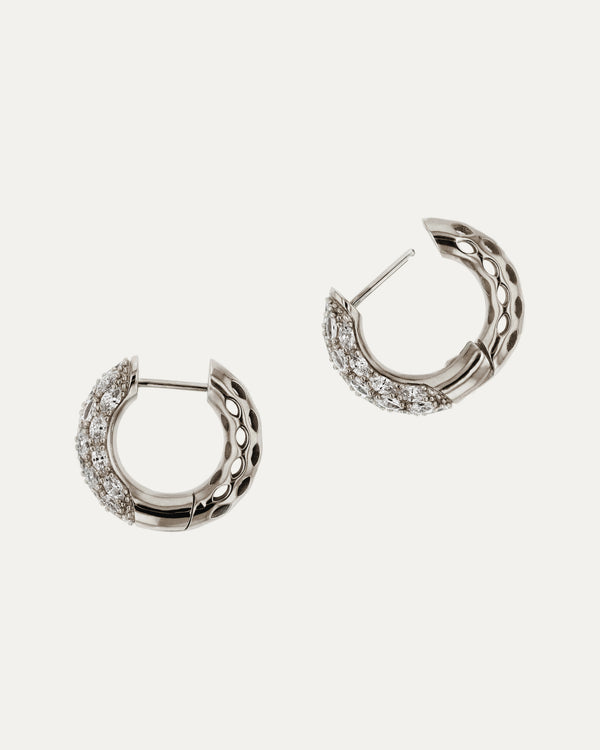 Sarah & Sebastian Marquise Tube Hoops