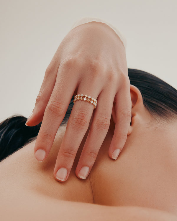 Sarah & Sebastian Medusa Twin Ring