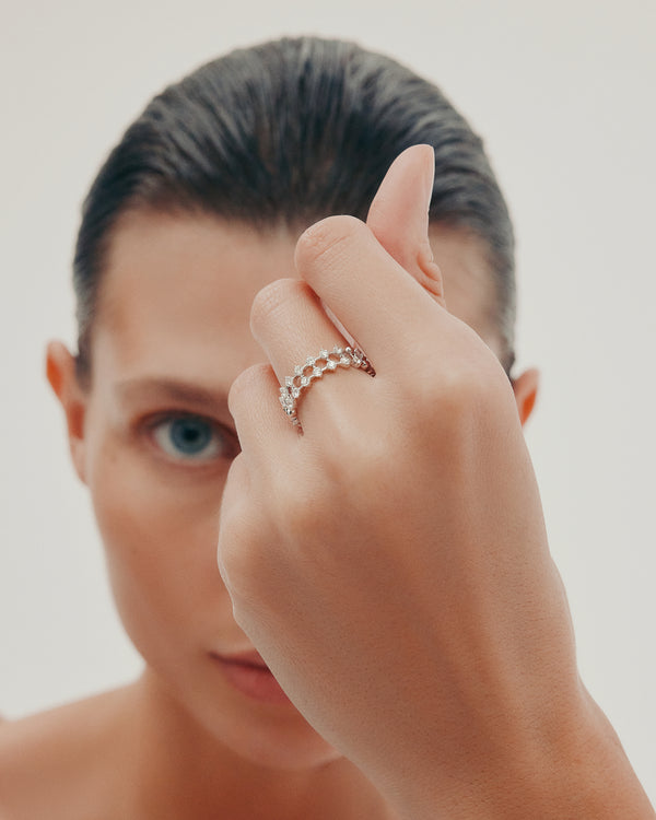 sarah & sebastian Medusa Twin Ring