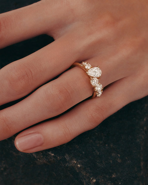 Sarah & Sebastian Multi Diamond Engagement Ring