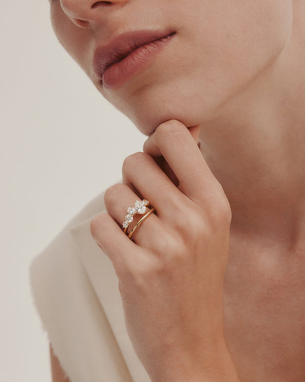 Sarah & Sebastian Multi Diamond Engagement Ring