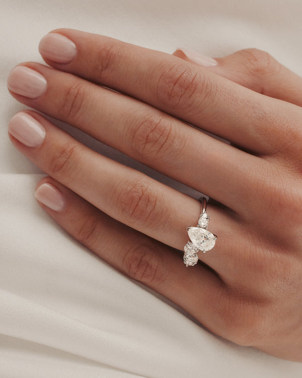 Sarah & Sebastian Multi Diamond Engagement Ring