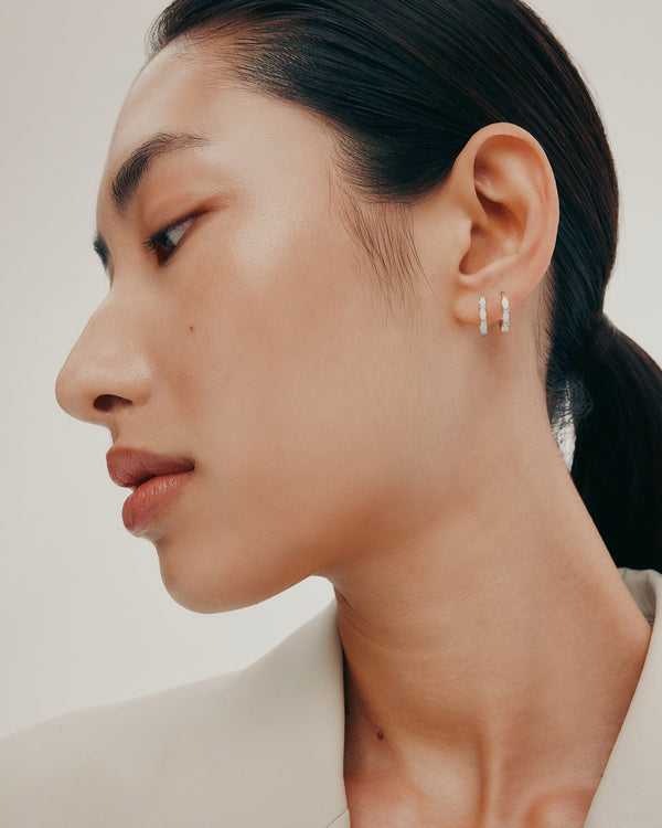 Sarah & Sebastian Nymph Opal Hoops