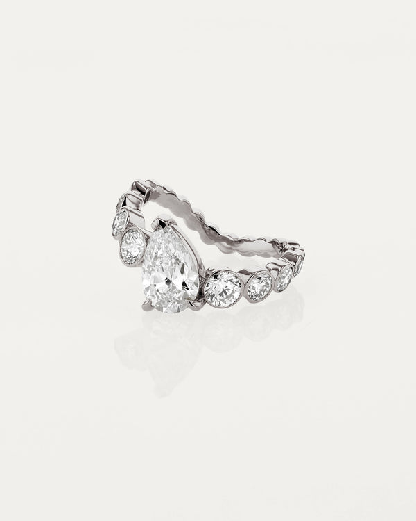 Sarah & Sebastian Ocean Engagement Ring