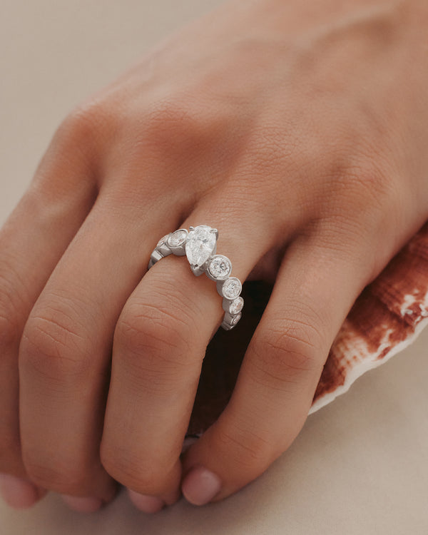 Sarah & Sebastian Ocean Engagement Ring