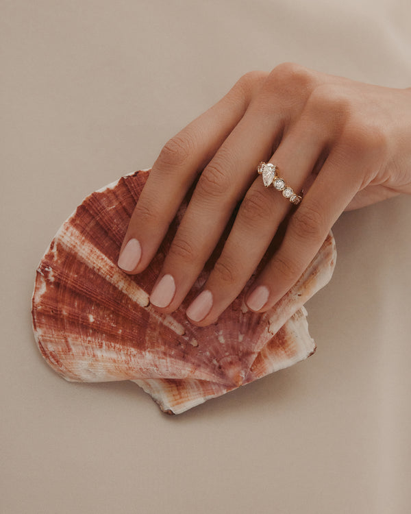 sarah & sebastian Ocean Engagement Ring