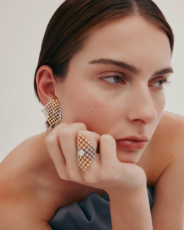 Sarah & Sebastian Ondine Asscher Ring