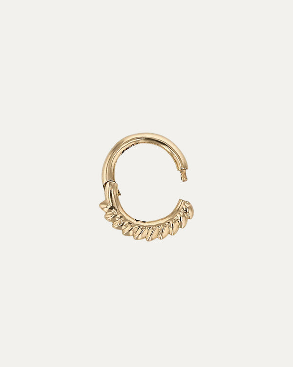 sarah & sebastian Ouroboros Diamond Daith Earring