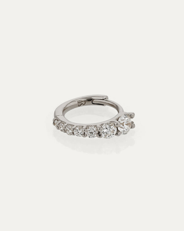 Sarah & Sebastian Ouroboros Diamond Hoop