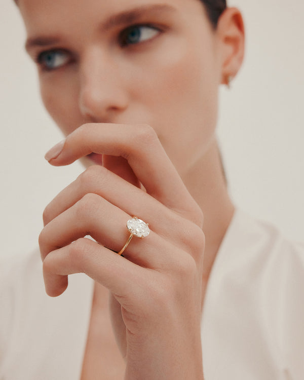 Sarah & Sebastian Oval Engagement Ring