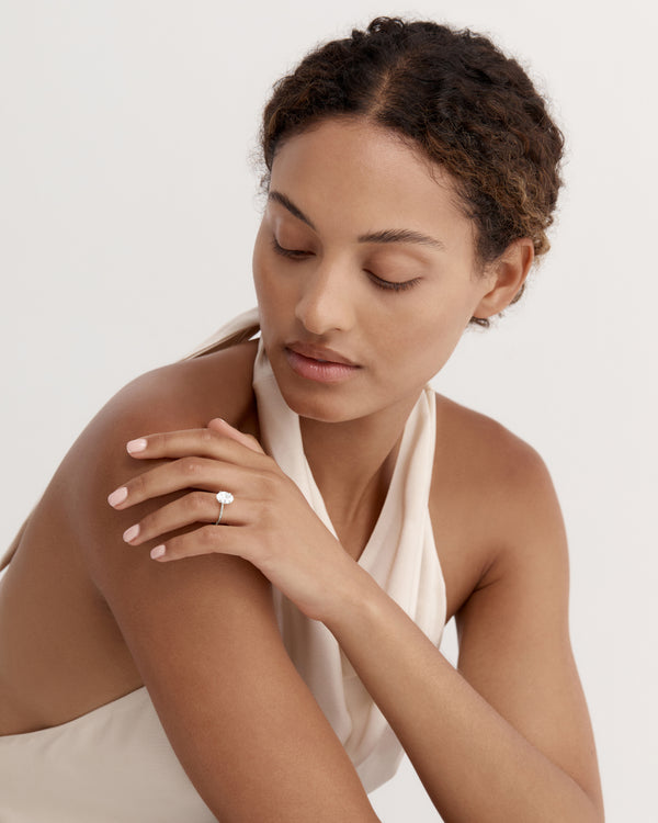 Sarah & Sebastian Oval Engagement Ring