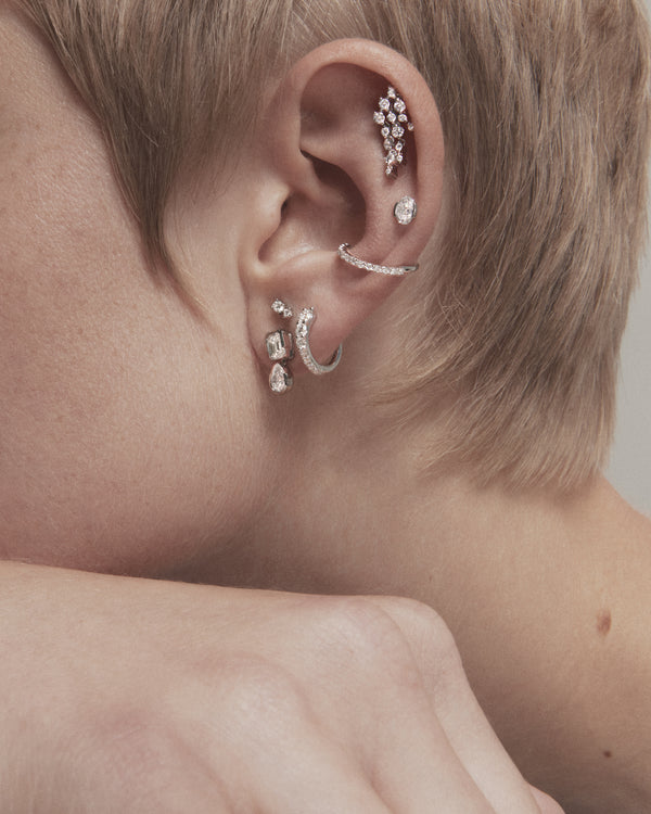 Sarah & Sebastian Oval Suspense Cartilage Earring