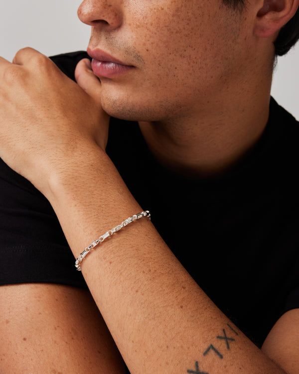 Sarah & Sebastian Pearl Piston Bracelet