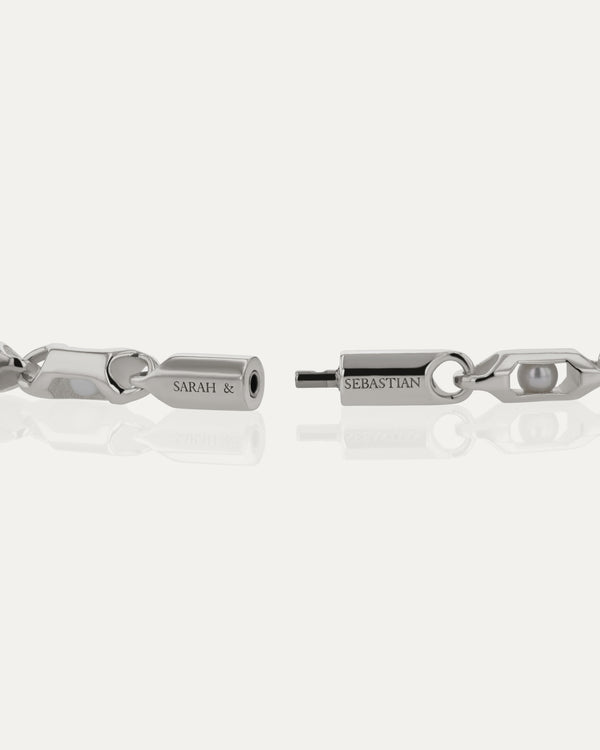Sarah & Sebastian Pearl Piston Bracelet