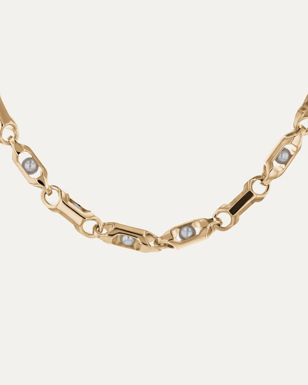 sarah & sebastian Pearl Piston Chain