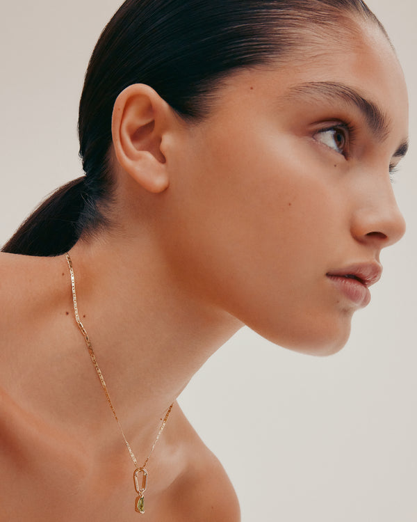 sarah & sebastian Peridot Carabiner Charm