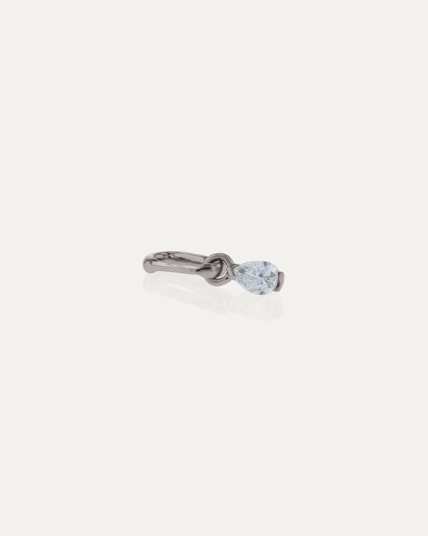 sarah & sebastian Petite Diamond Carabiner Charm