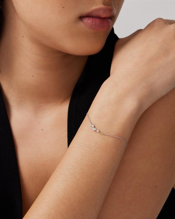 sarah & sebastian Petite Diamond Corridor Bracelet