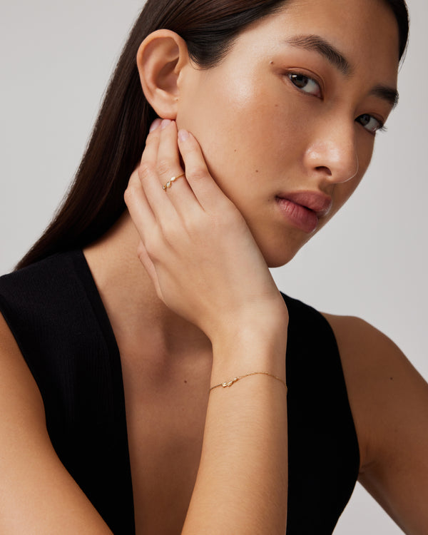 sarah & sebastian Petite Diamond Corridor Bracelet