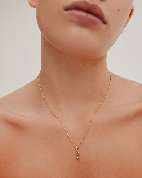 Sarah & Sebastian Petite Peridot Carabiner Charm