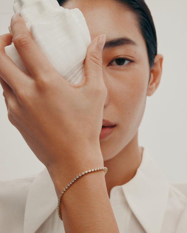 sarah & sebastian Petite Tennis Bracelet