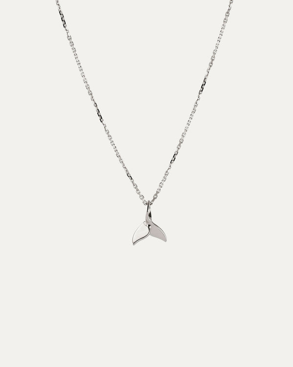 Sarah & Sebastian Petite Whale Necklace