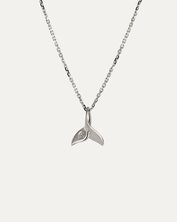 Sarah & Sebastian Petite Whale Necklace