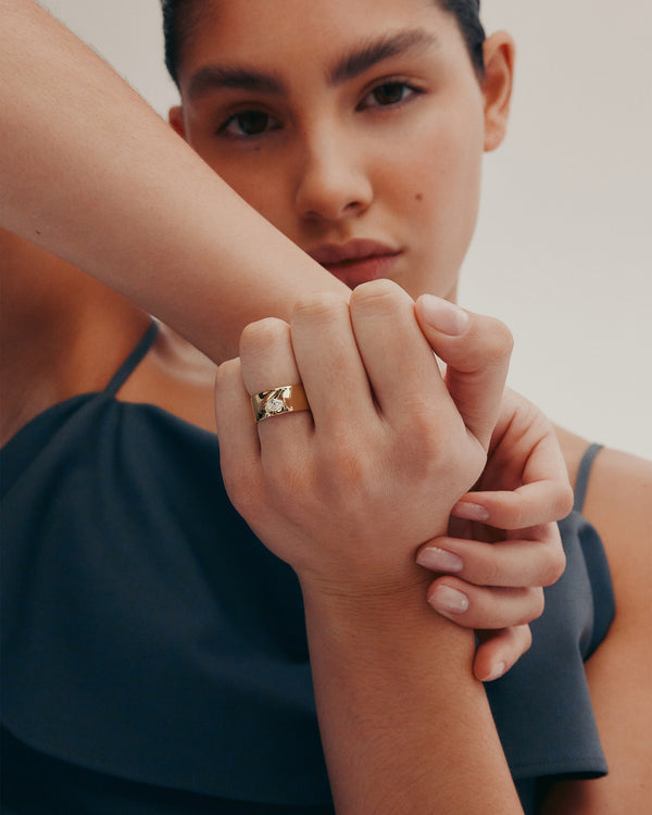 Sarah & Sebastian Rhythm Diamond Ring