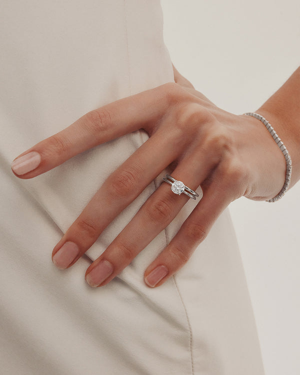 Sarah & Sebastian Round Engagement Ring