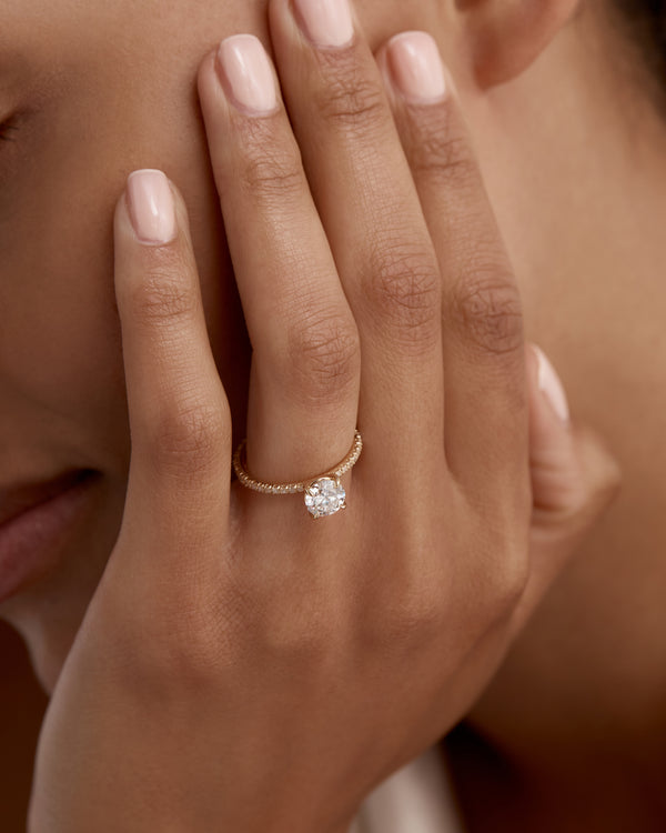 Sarah & Sebastian Round Eternity Engagement Ring
