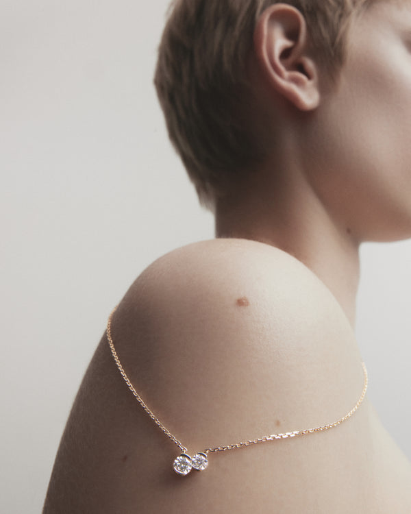 Sarah & Sebastian Round Toi Et Moi Necklace