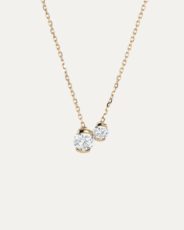 sarah & sebastian Round Toi Et Moi Necklace
