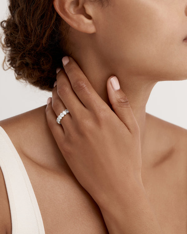 Sarah & Sebastian Salt Oval Diamond Ring I