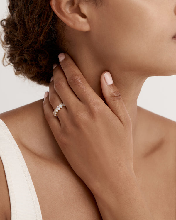 sarah & sebastian Salt Oval Diamond Ring I