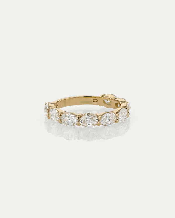 Sarah & Sebastian Salt Oval Diamond Ring II