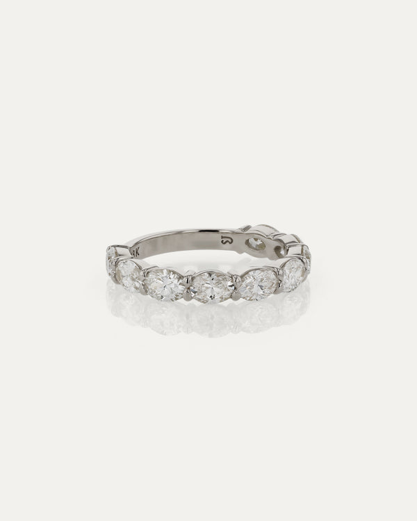 Sarah & Sebastian Salt Oval Diamond Ring II