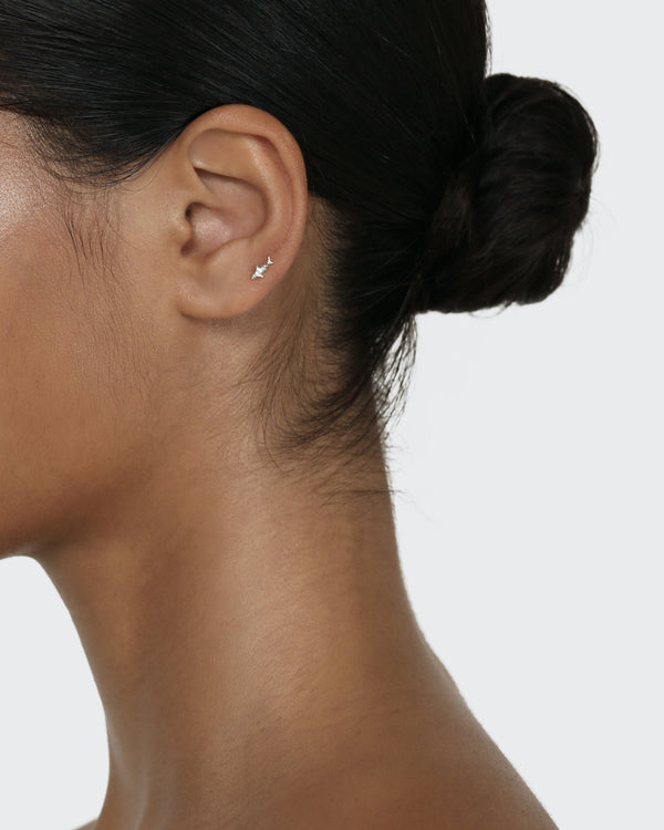 Sarah & Sebastian Shark Diamond Cartilage Earring