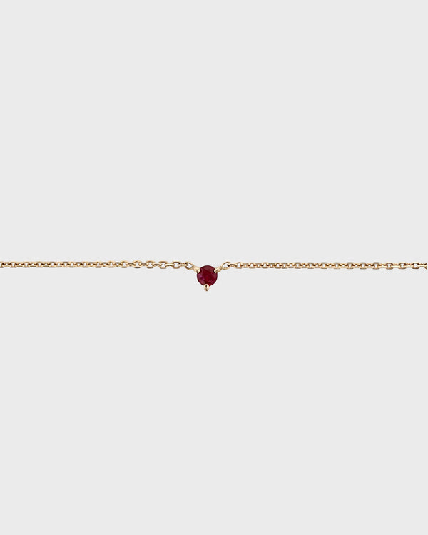 Sarah & Sebastian Single Birthstone Bracelet