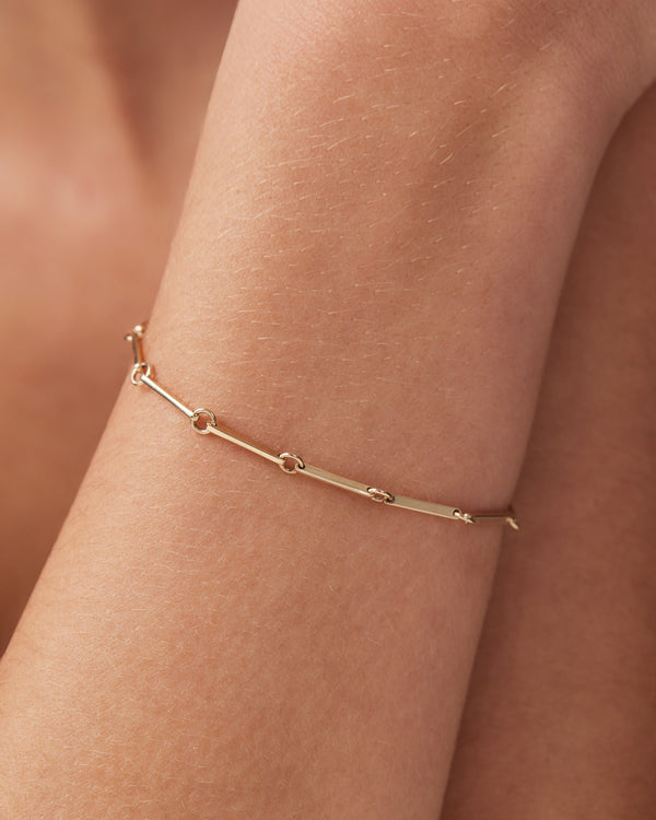 sarah & sebastian Soldered Bar Chain