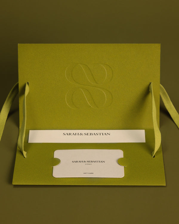 sarah & sebastian SOLDERED™ Experience Gift Card