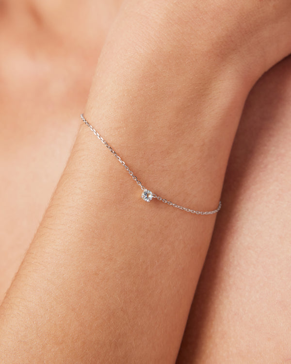 Sarah & Sebastian The Aquamarine Birthstone Bracelet
