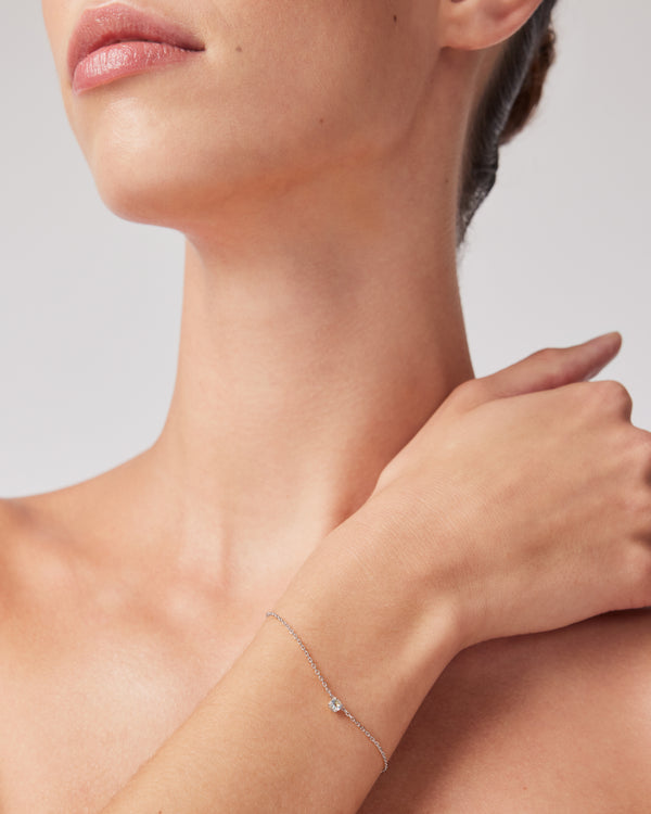 sarah & sebastian The Aquamarine Birthstone Bracelet