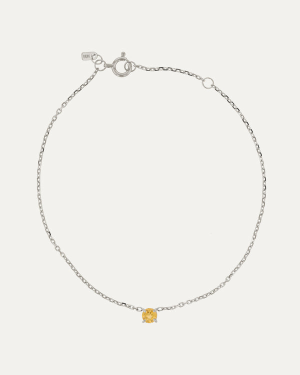 Sarah & Sebastian The Citrine Birthstone Bracelet