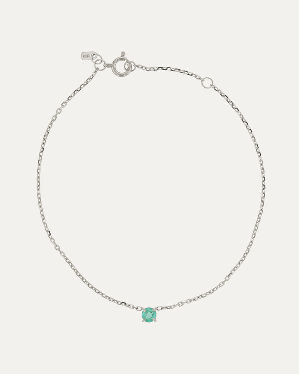 Sarah & Sebastian The Emerald Birthstone Bracelet