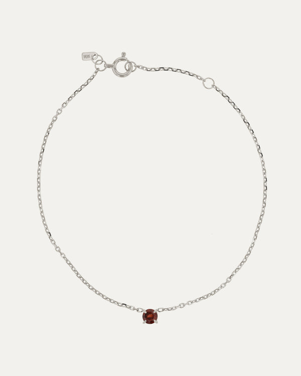 Sarah & Sebastian The Garnet Birthstone Bracelet