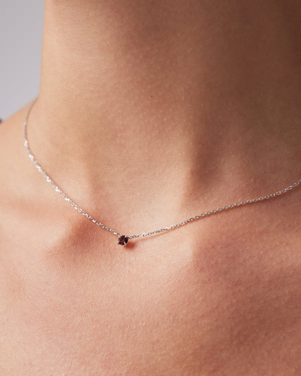 sarah & sebastian The Garnet Birthstone Necklace