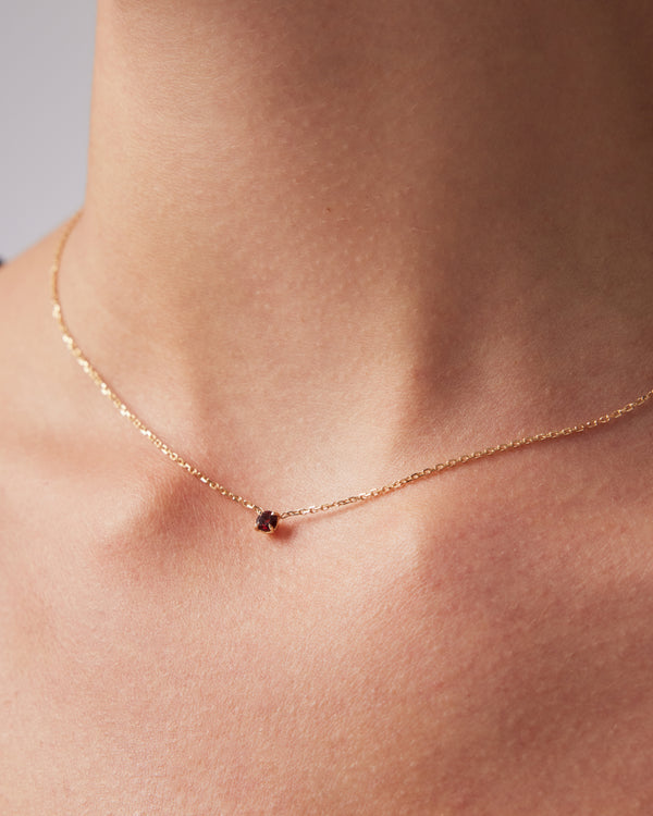 sarah & sebastian The Garnet Birthstone Necklace