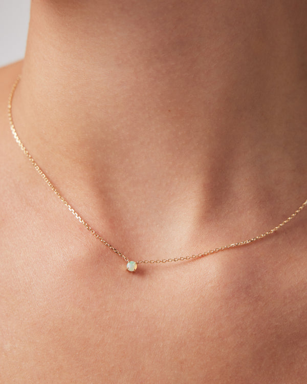 Sarah & Sebastian The Opal Birthstone Necklace
